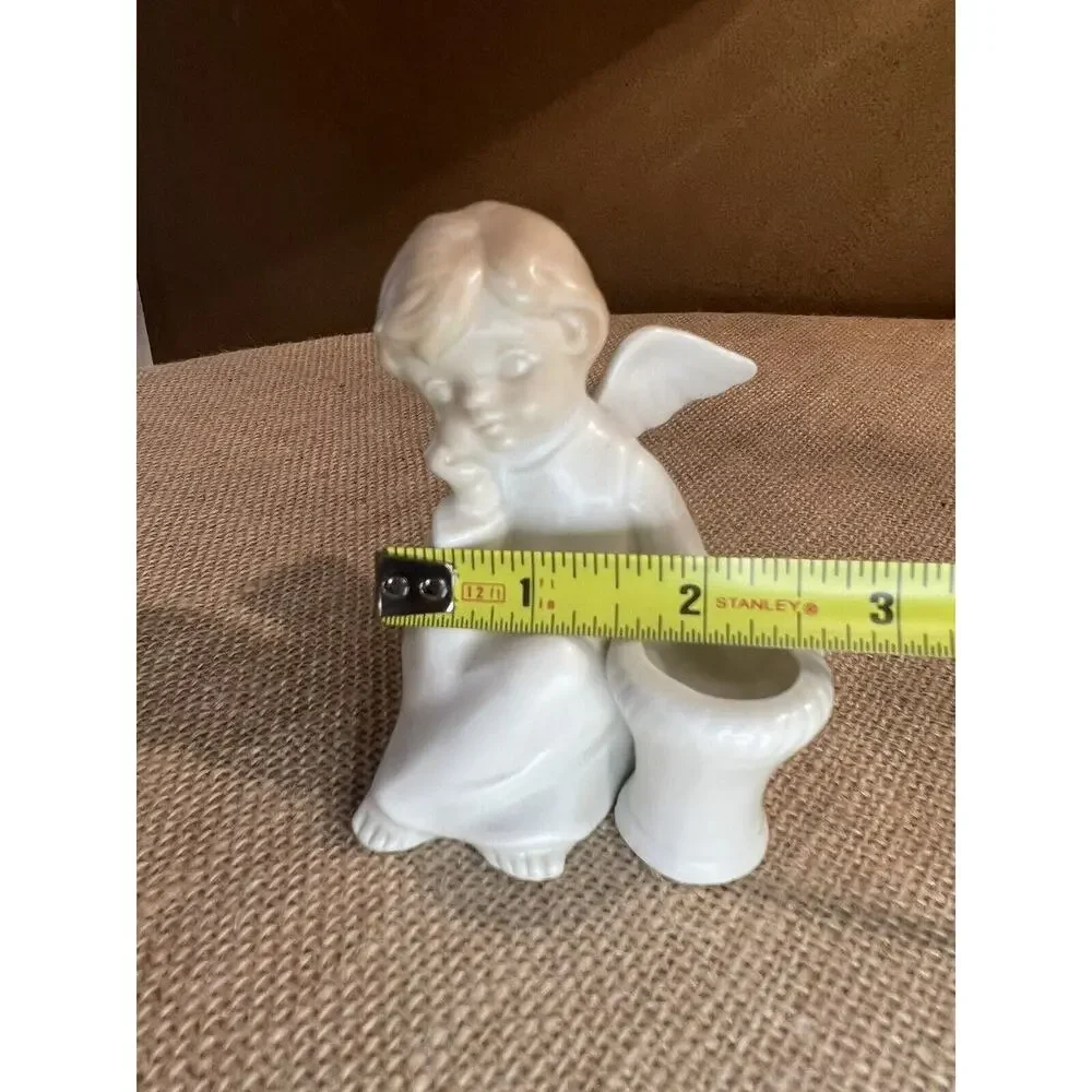 Vintage Fitz and Floyd Japan 1981 Angel Candlestick